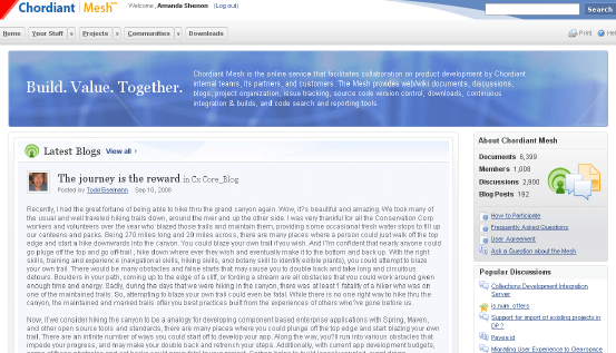 Chordiant Screenshot