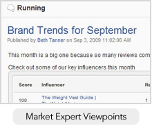 Reporting on social CRM results